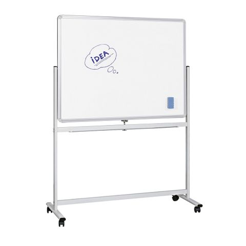 Mobile Pivot Chilli Whiteboard 1500x1200mm Boxed