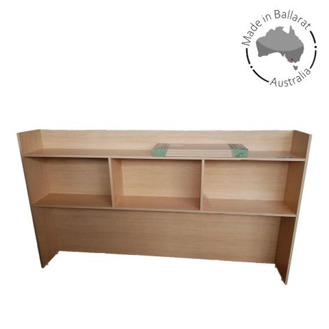Hutch Medium Lip L1800xH1200xD300mm 3-Section L2
