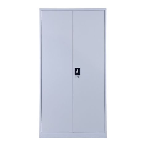 Stationery Cupboard H1850xW905xD460mm 4Sh SilverGrey