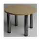 Coffee Table Round 600mm Diam 4Rondella Legs L2