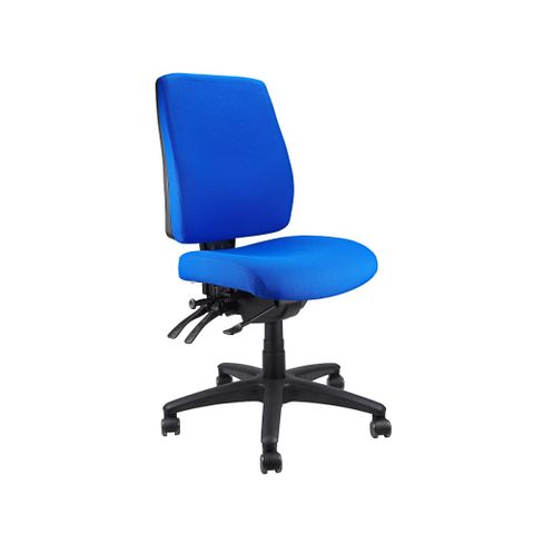 Ergoform Standard Seat No Arms SS Blue 160kg