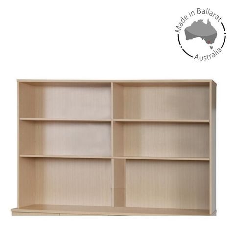 Bookcase Hutch Range D300mm - Level 1 Colours