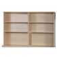 Bookcase Hutch Range D300mm - Level 1 Colours