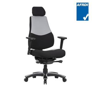 Ranger HD Multi Shift Chair 24/7 160kg  Black-Grey
