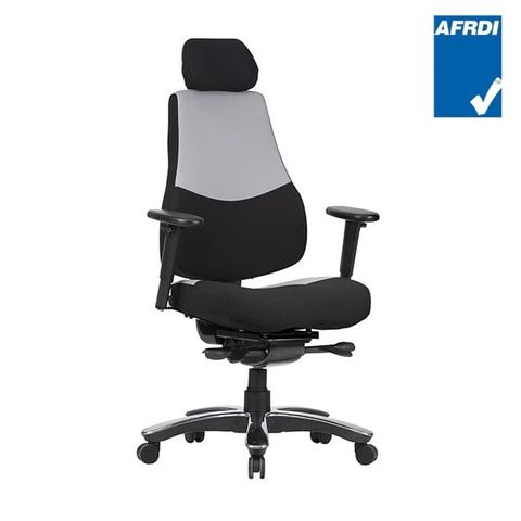 Ranger HD Multi Shift Chair 24/7 160kg  Black-Grey