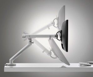 Flo Monitor Single Arm & Desk Clamp-on