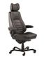 KAB Controller Chair 24/7 Fab: Leather Black 200kg