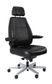 Control Master 24/7 Chair. Fab: Leather Black 200kg