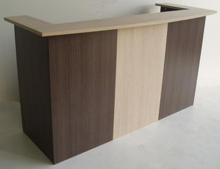 Trident Reception Desk L1800xH1100xD600mm