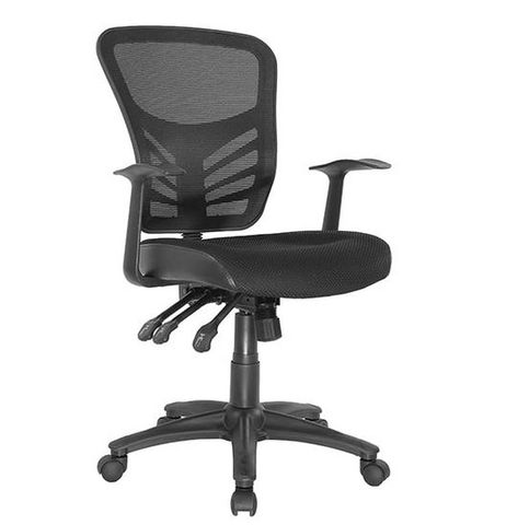 Yarra Mesh Back Chair Fixed arms, 3L 120kg