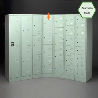Locker 4 Tier H1800xW305xD457mm Keylocking