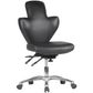 Siren Industrial Chair Black PU 120kg