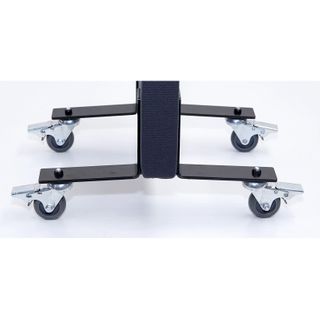 Mobile feet 50mm rubber castor Heavy Duty Pair
