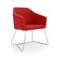 Oprah Tub Chair Chrome Frame, 110kg