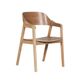 Norway Chair 4leg Timber Veneer Seat  110kg Natural