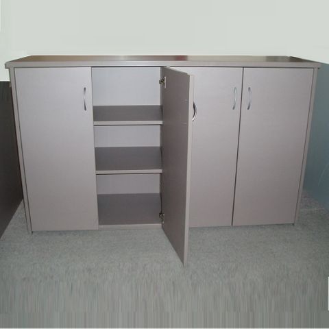 Credenza with Swing Open Doors Range. D450 x H900mm