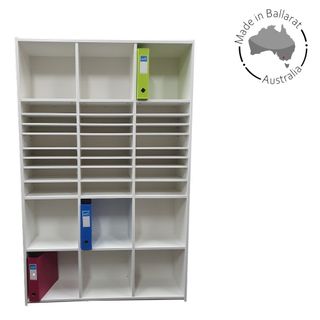 Bookcase Pigeonhole Unit H1800xW1060xD300mm