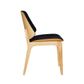 Lisbon Chair Black Timber Legs PU Seat  120kg