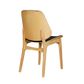 Lisbon Chair Black Timber Legs PU Seat  120kg
