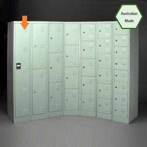 Locker Full Length H1800xW380xD457mm Keylocking