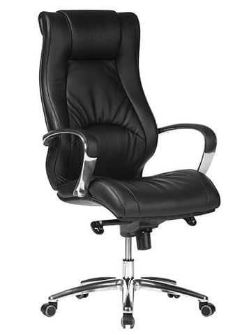 Camry High Back Exec Chair Black PU 120kg