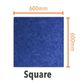 Hush Peel & Stick Acoustic Tiles Square 600x600x9mm, Pack 6