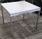 Coffee Table 608x608xH475mm 4leg Stainless Frame