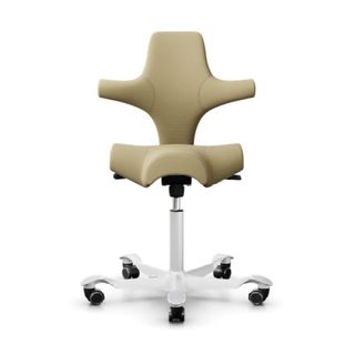 Hag Capisco 8106 Saddle Seat Task Chair F2 Ochre/Wte