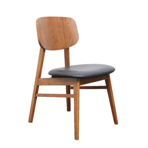 Zurich Dining Chair Timber Frame PU seat