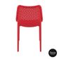 Air Chair moulded PP UV resistant 150kg