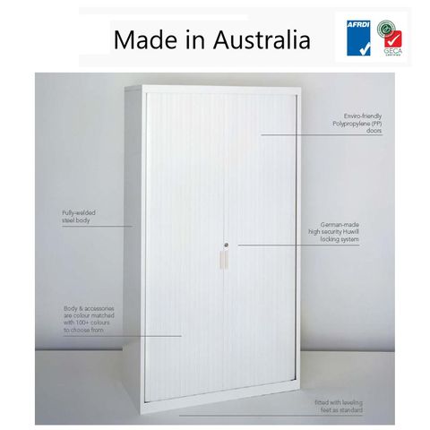 SM Tambour Door Cupboard Range H1980mm