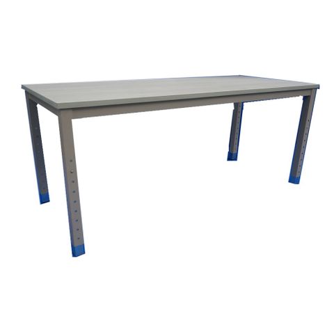 Table L1800xD750xH710-1110mm 50sq Adj legs