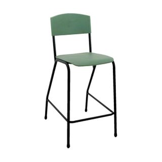 Ergo-Pos Stool with back 4 leg H550mm