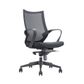 Gala High Back Mesh Chair with Knee Tilt 120kg Black