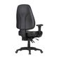 Rover HB Multi Shift Chair w Arms 4L 140kg Blk Leather