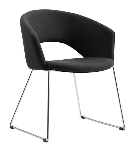 Tonic Visitor Chair  Fabric Charcoal