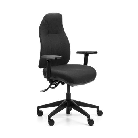 Orthopod Classic 135 Office Chair. Adjustable Arms, 135kg