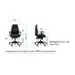 Orthopod Classic 160 Office Chair. No Arms, 160kg