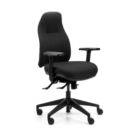 Orthopod Classic 160 Office Chair. Adjustable Arms, 160kg