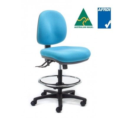 Delta Manual Medium Back Drafting Chair 3L 120kg  F2