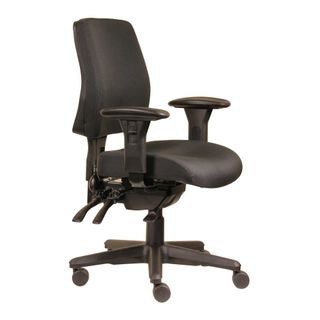 Spark MB Ergo Seat Adj Arms Blk Base 3L SS 160kg Gravity