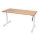 Triumph Manual Height Adjustable Desk White 1500x700mm Boxed