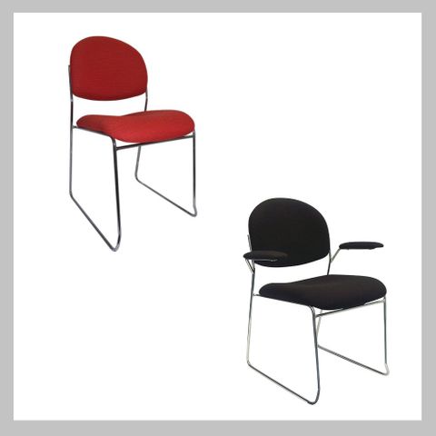 Rod Visitor Chair Range - 150kg