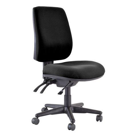 Roma High Back Office Chair - No Arms - Fully Ergo - 140 kg