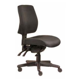 Spark MB Ergo Seat No Arms Blk Base 3L SS 160kg Gravity