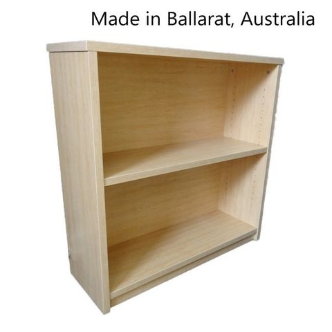 Bookcase Solid Back 18mm H900xW900xD320mm 1Sh L2