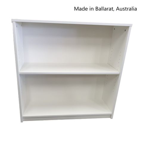 Bookcase Solid Back 18mm H900xW900xD300mm 1Sh L1