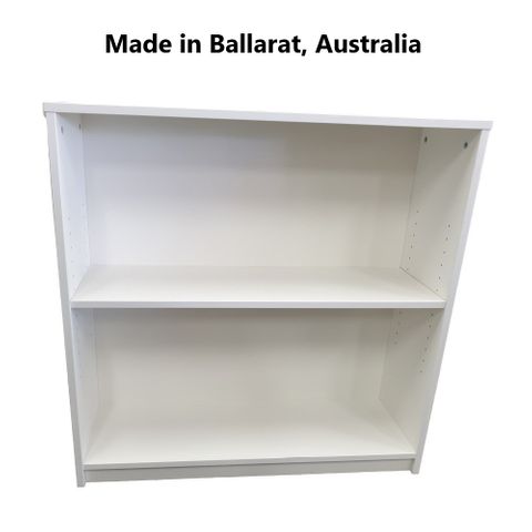 Bookcase Solid Back 18mm H900xW900xD300mm 1Sh L1