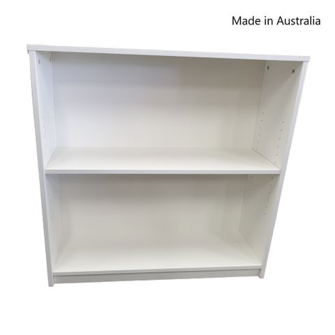 Bookcase Solid Back 18mm H900xW900xD300mm 1Sh L1