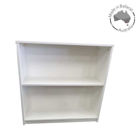 Bookcase Solid Back 18mm H900xW900xD300mm 1Sh L1